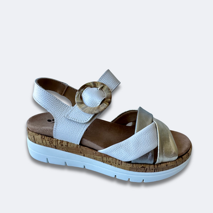ACO - Sami 02H - Silver Sandals