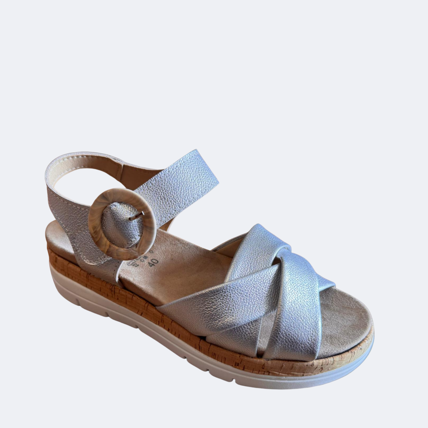 ACO - Sami 02H - Silver Sandals