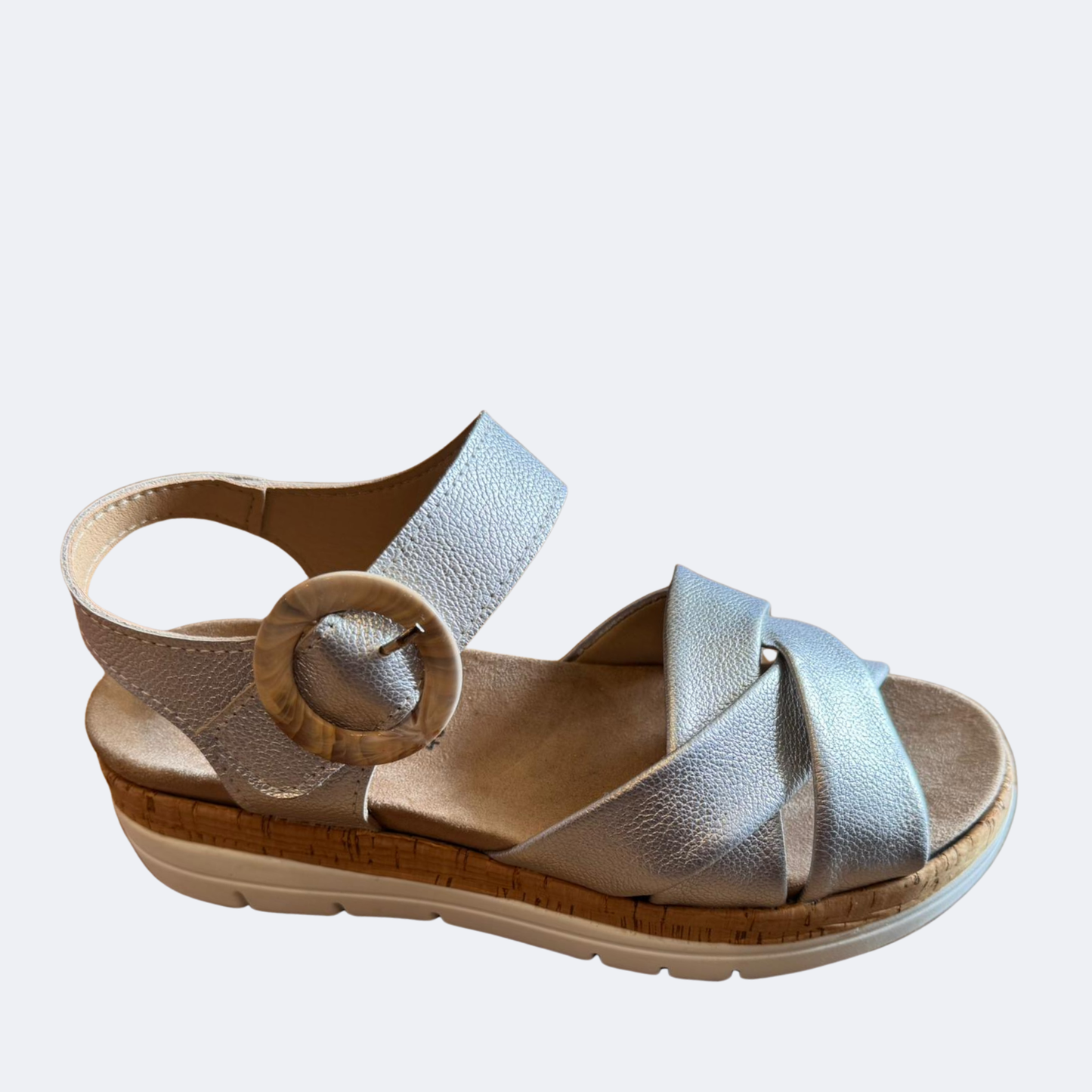 ACO - Sami 02H - Silver Sandals