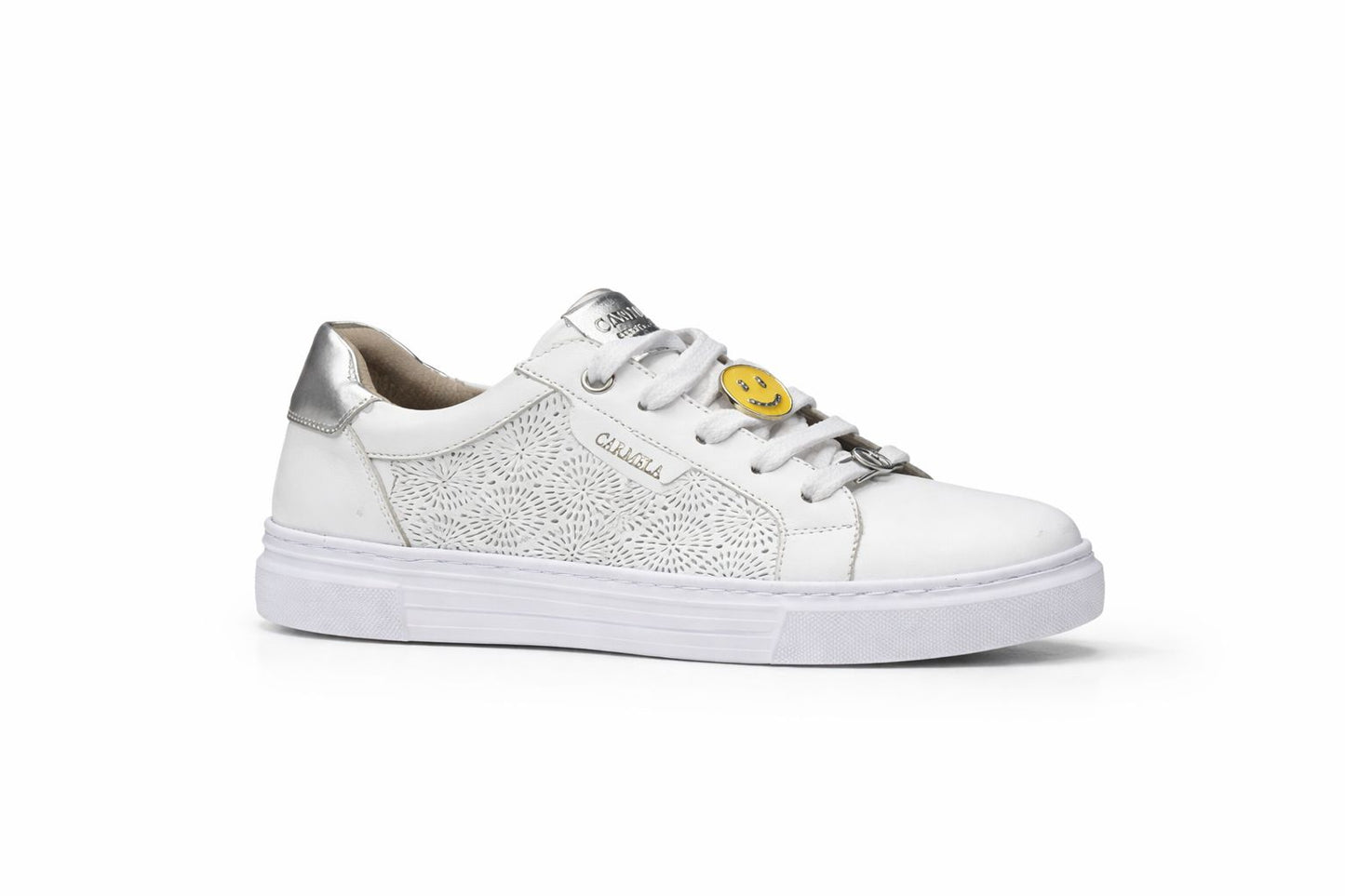 Yellow Smile Face - Shoe Trim