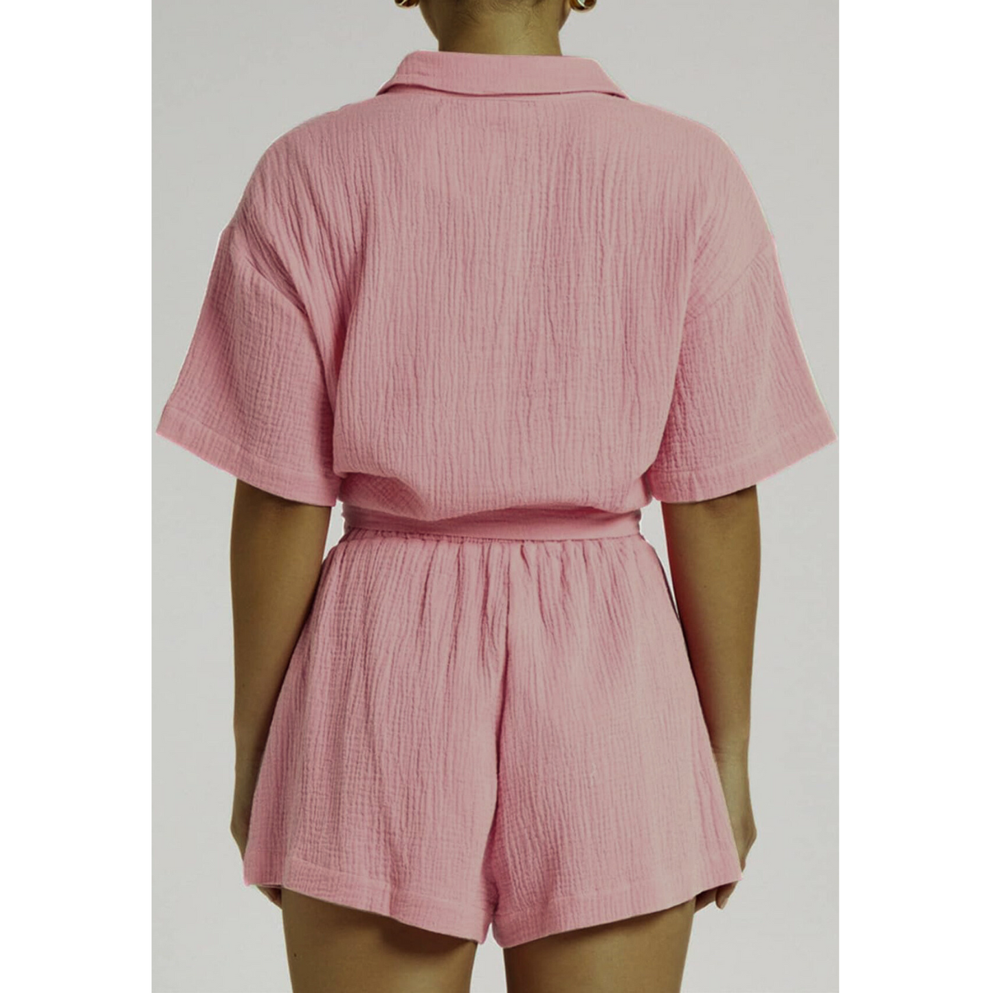 Saba 2-Piece Sleepwear Set – 100% Cotton High Quality