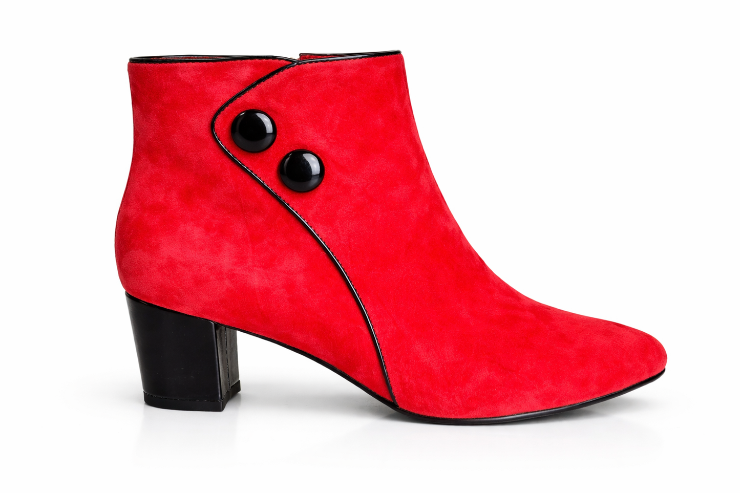 HUFFY in Red Suede