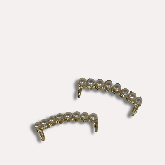 Shoe Trim - Pearl Bar